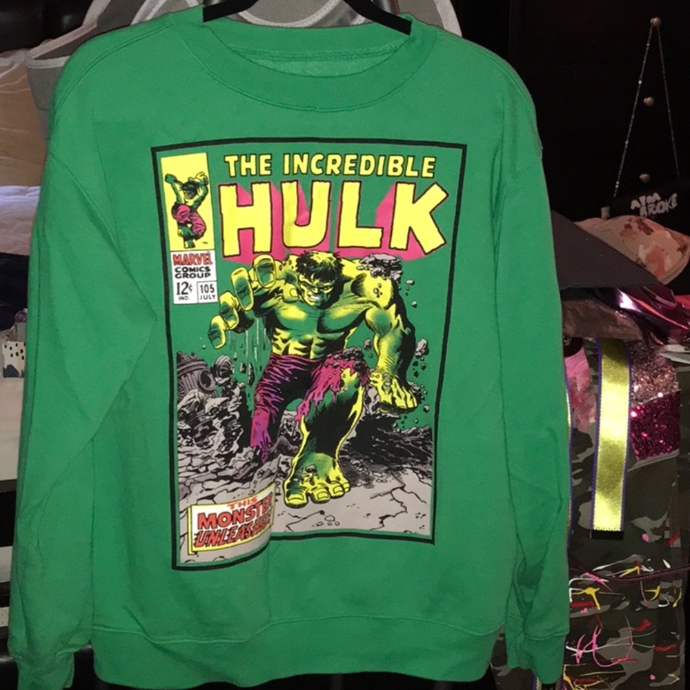 The hulk sweatshirt
